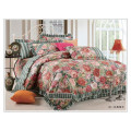 100% cotton cute flower duvet cover set floral korean style bedding set comforter set